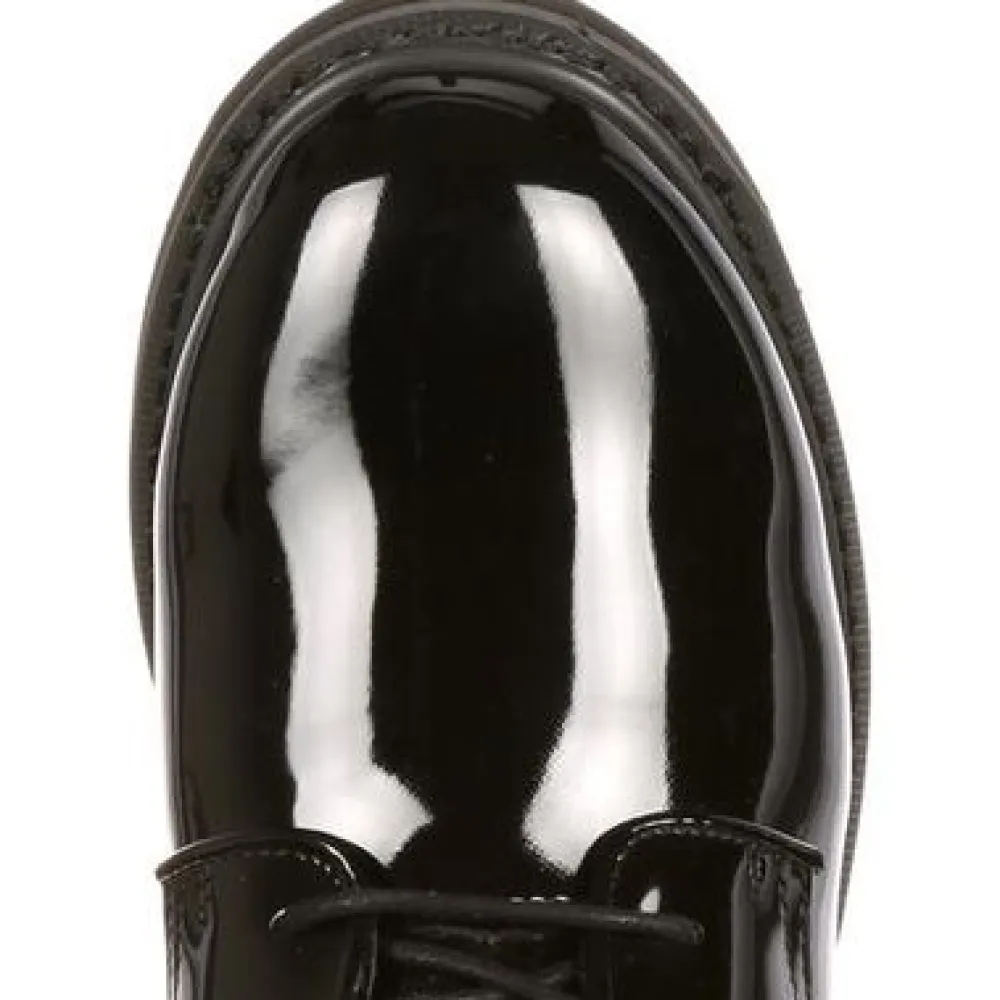 Rocky Men's Dress Leather High Gloss 5" Soft Toe WP Chukka Service Boot- FQ00500-8