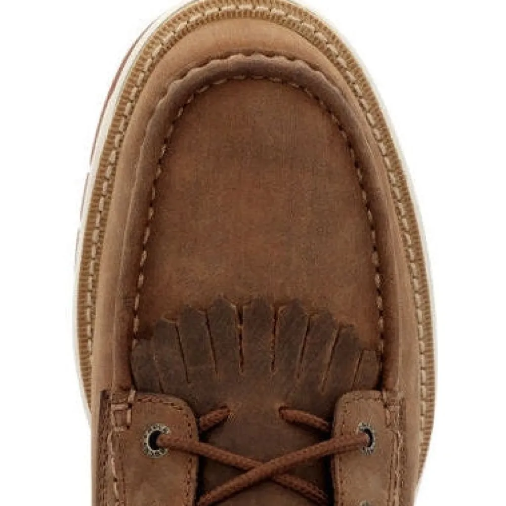 Women Rocky Men's Farmstead 6" Round Toe Western Work Boot RKW0397