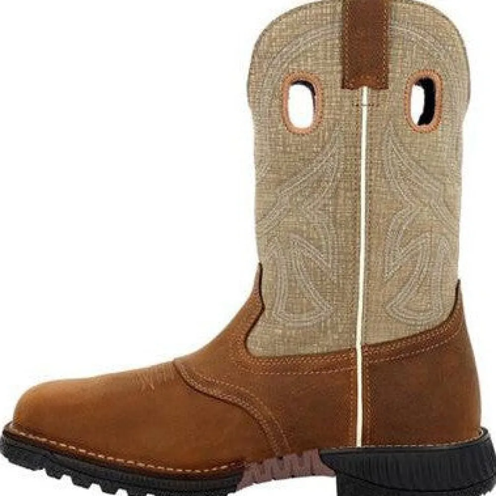 Rocky Men's Hi Wire 11" CT Waterproof Western Work Boot -- RKW0425