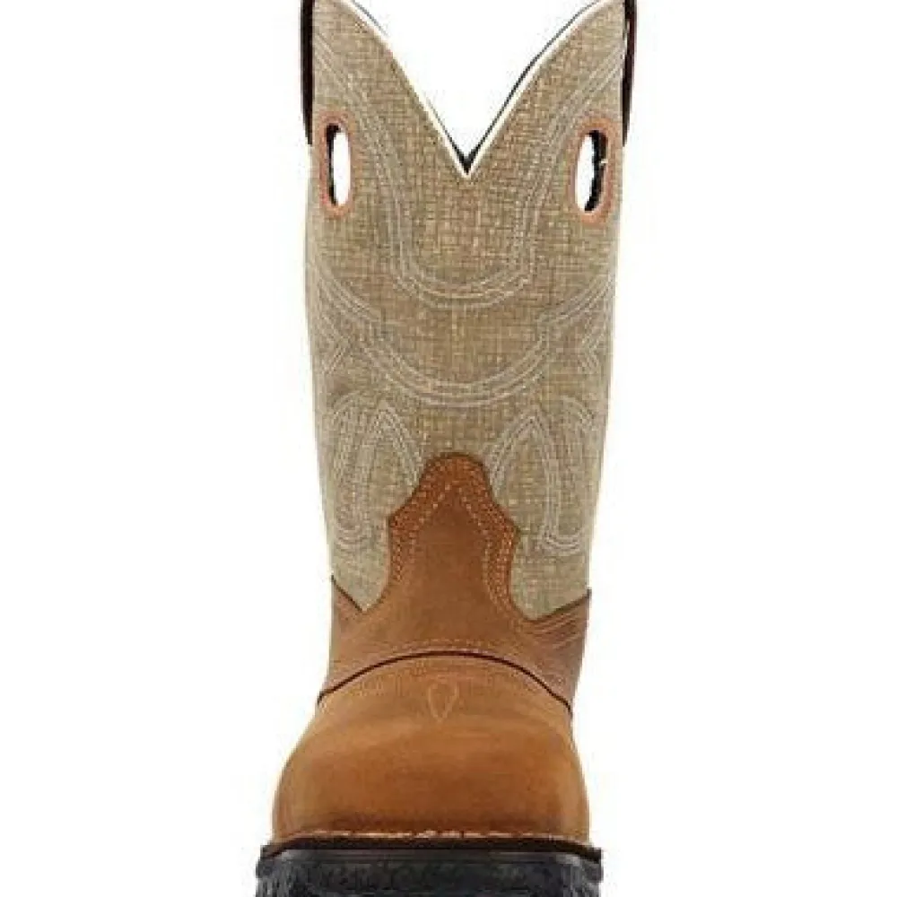 Rocky Men's Hi Wire 11" CT Waterproof Western Work Boot -- RKW0425