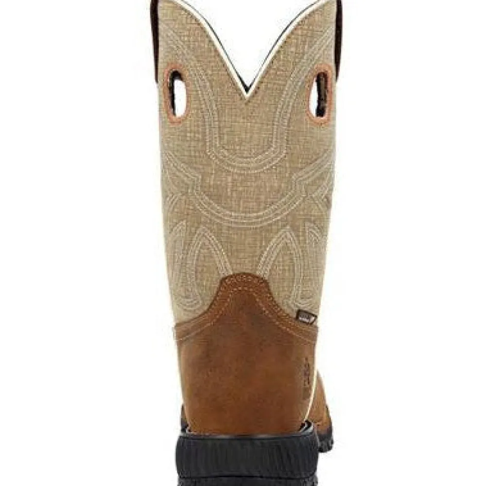 Rocky Men's Hi Wire 11" CT Waterproof Western Work Boot -- RKW0425