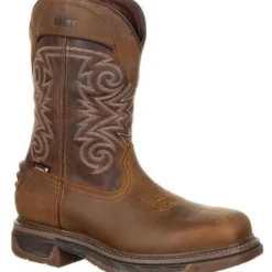 Rocky Men's Iron Skull 12" Comp Toe WP Western Boot -- RKW0249