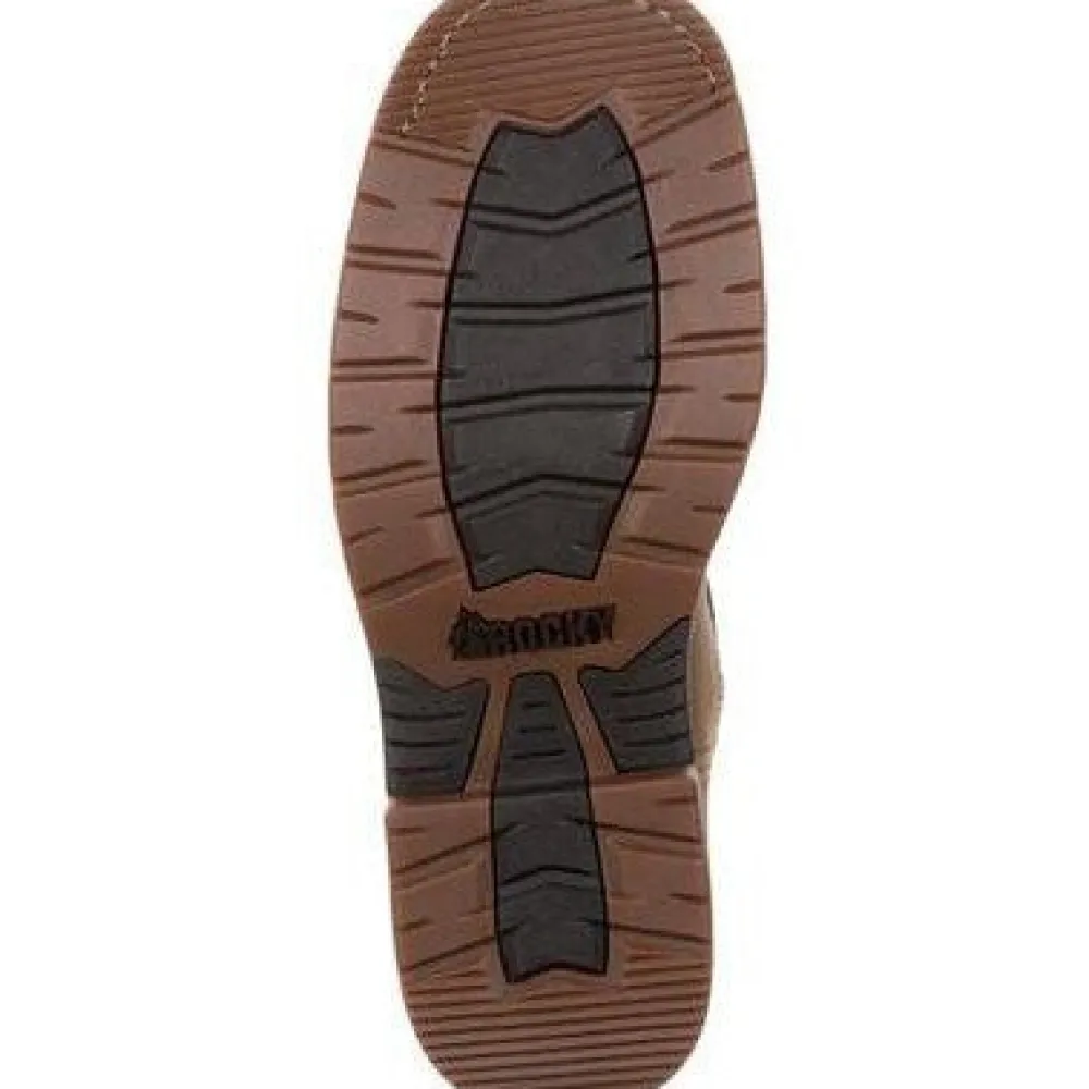 Rocky Men's Iron Skull 12" Comp Toe WP Western Boot -- RKW0249