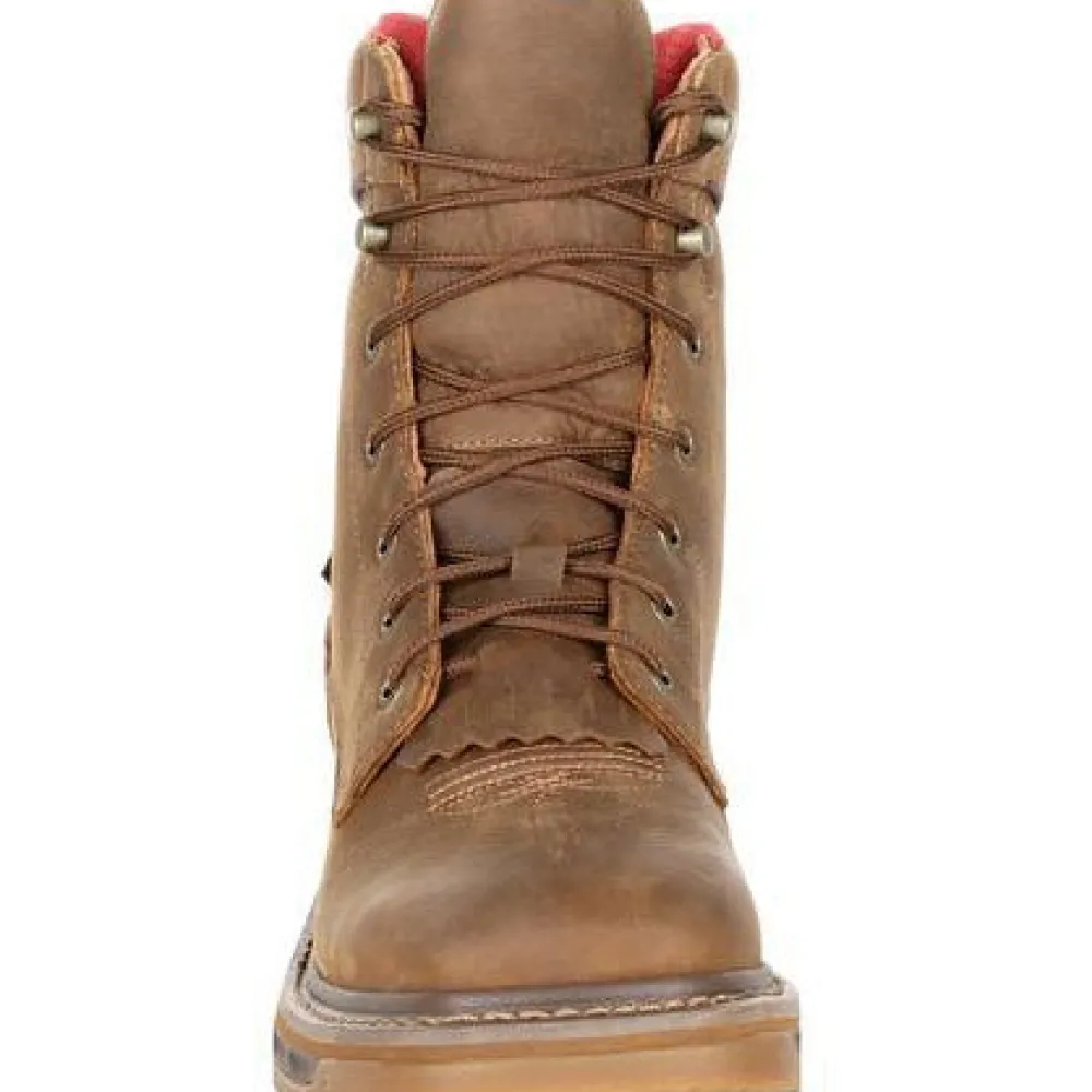 Rocky Men's Iron Skull Waterproof Western Boot - - RKW0286
