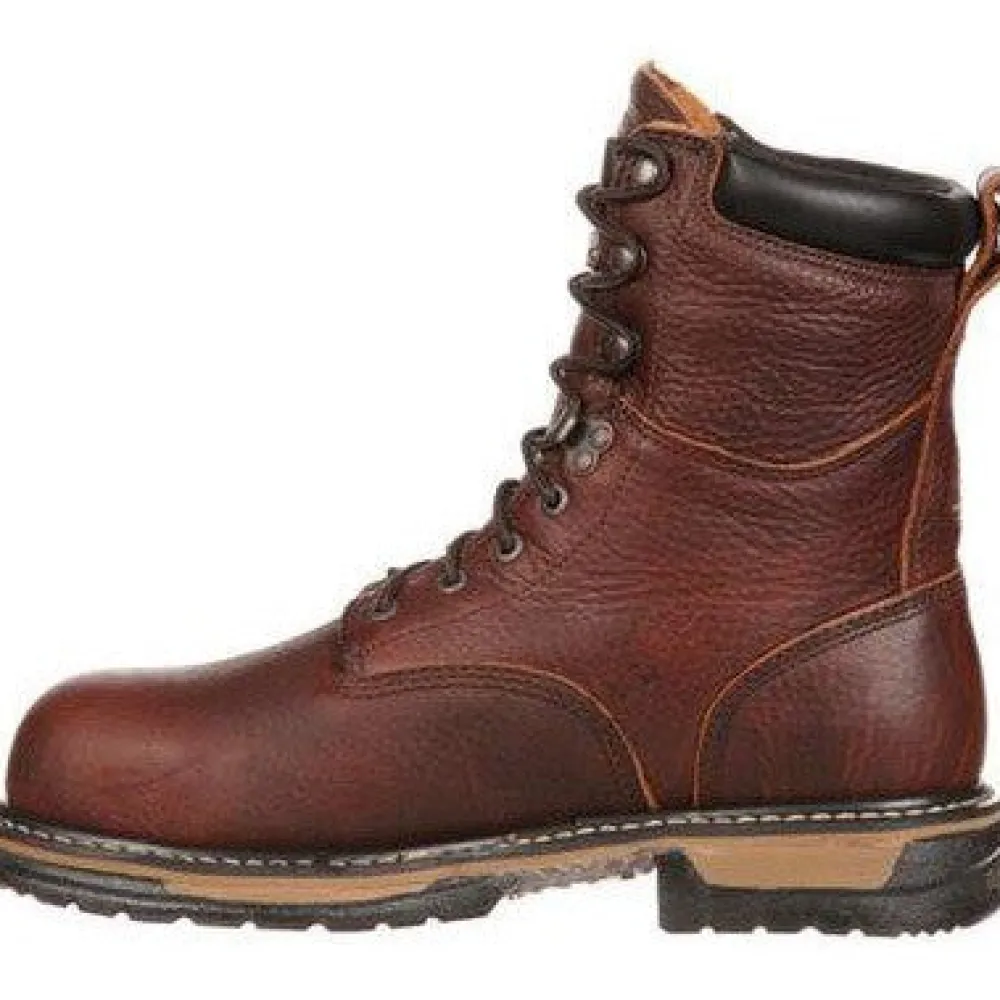 Rocky Men's Ironclad 8" Steel Toe WP Slip Resist Work Boot -- FQ0006693