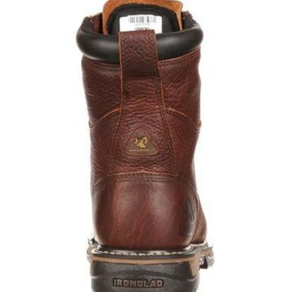 Rocky Men's Ironclad 8" Steel Toe WP Slip Resist Work Boot -- FQ0006693