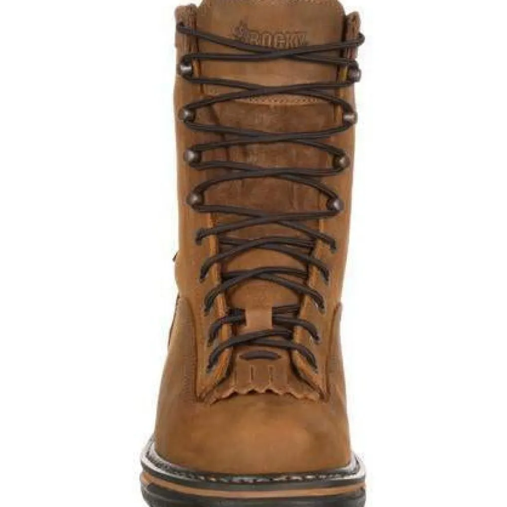 Rocky Men's Ironclad 8" Steel Toe WP Work Boot - - FQ0006698