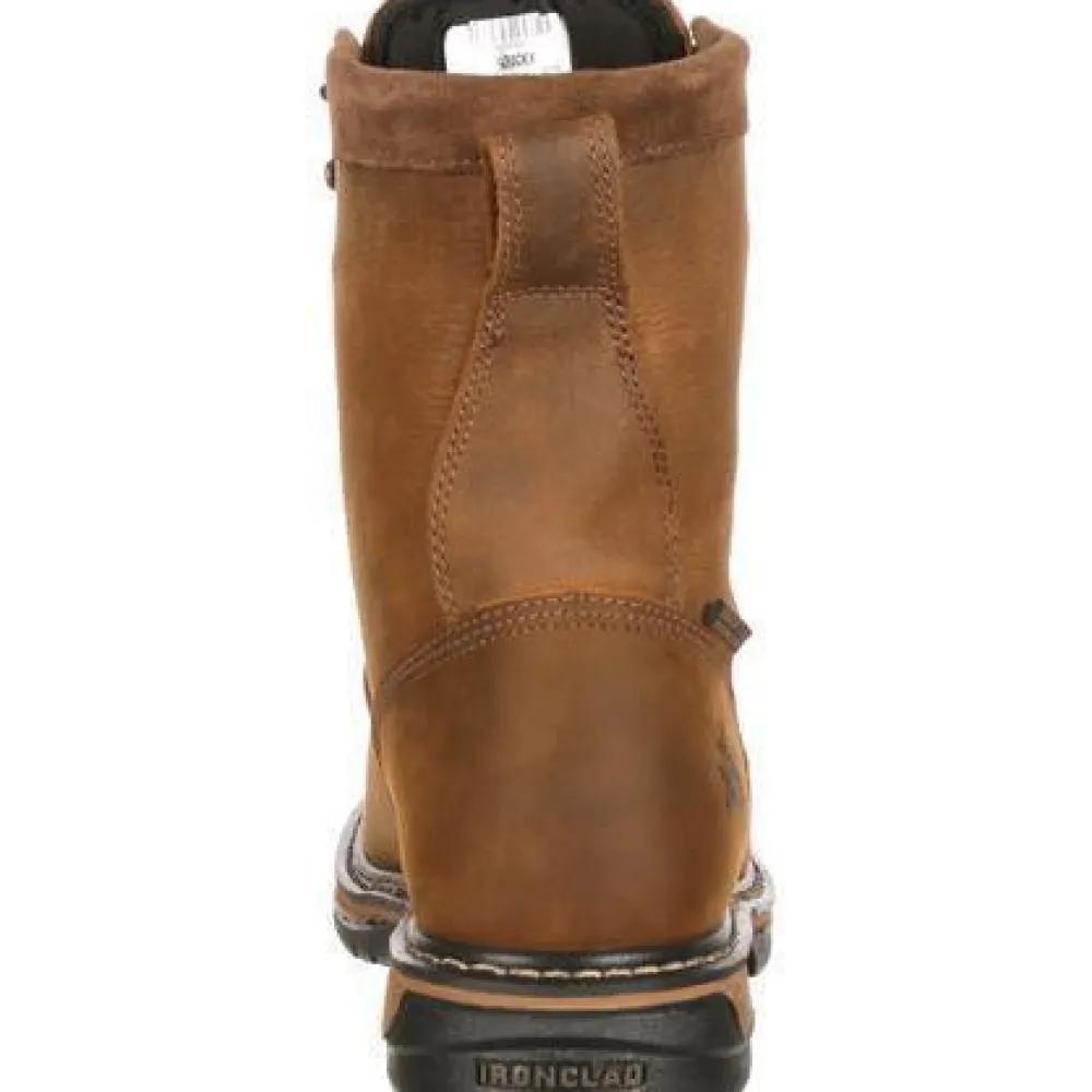 Rocky Men's Ironclad 8" Waterproof Work Boot - - FQ0005698