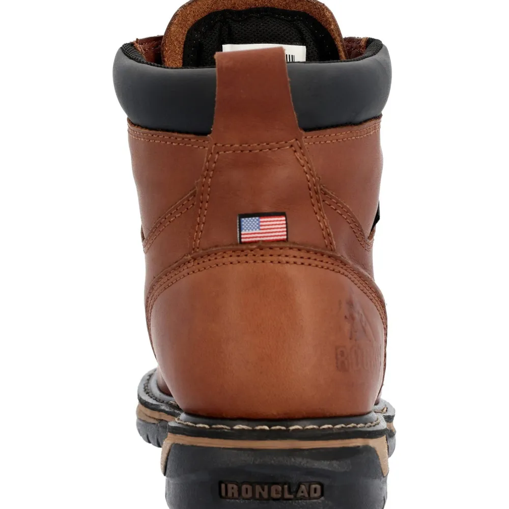 Rocky Men's IronClad 6" WP USA Made Work Boot - - RKK0361