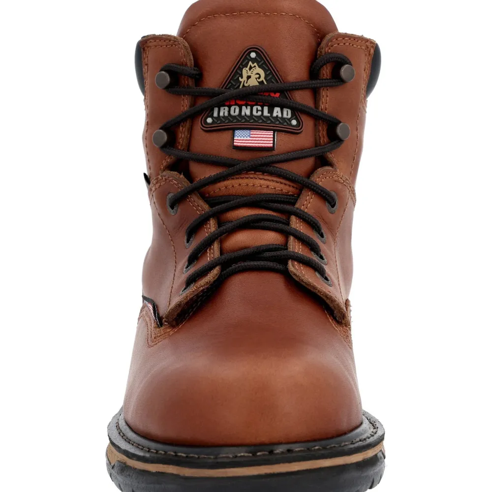 Rocky Men's IronClad 6" WP USA Made Work Boot - - RKK0361