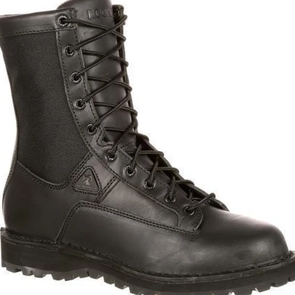 Rocky Men's Lace To Toe 8" Waterproof Duty Boot - - FQ0002080