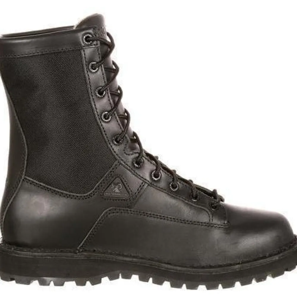 Rocky Men's Lace To Toe 8" Waterproof Duty Boot - - FQ0002080