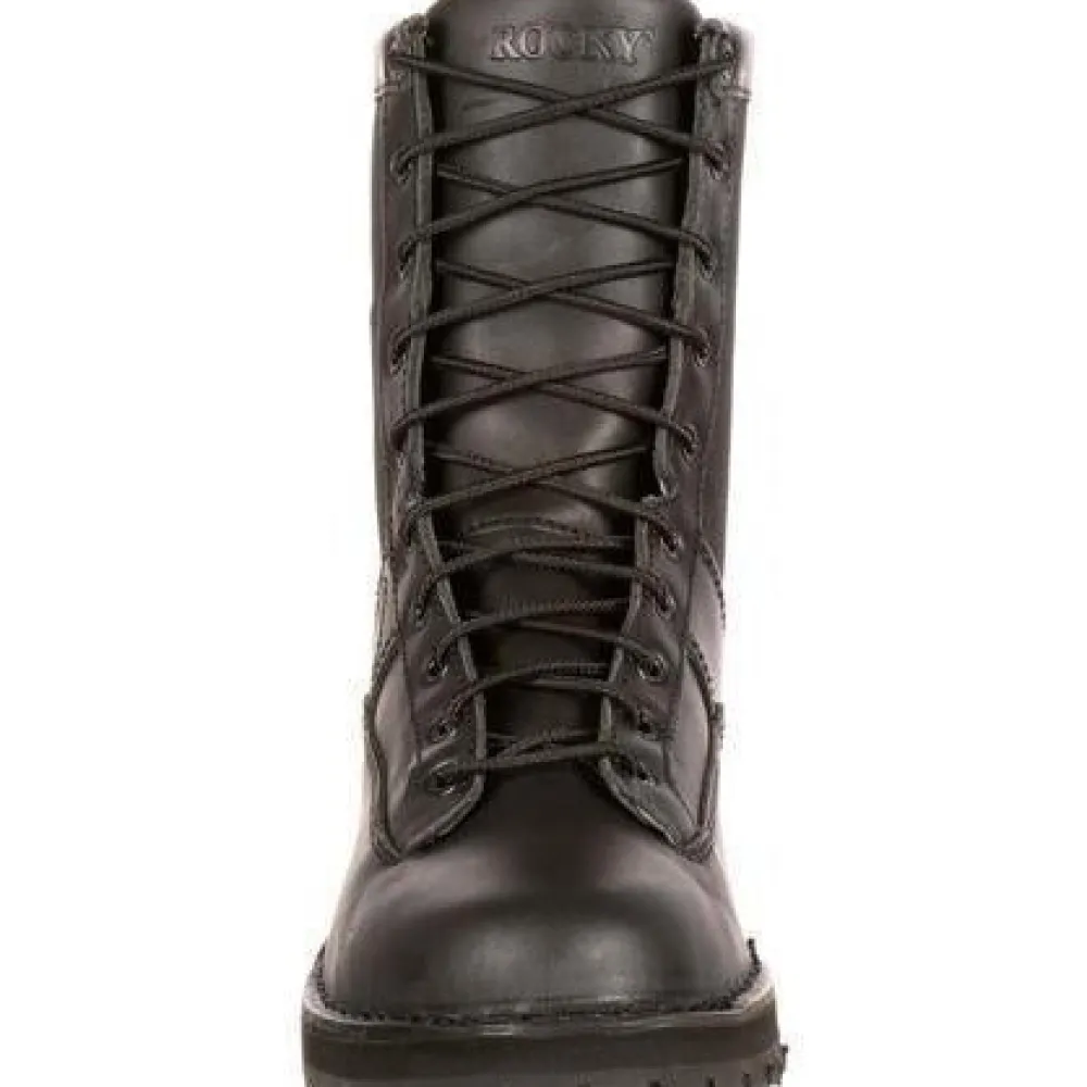 Rocky Men's Lace To Toe 8" Waterproof Duty Boot - - FQ0002080
