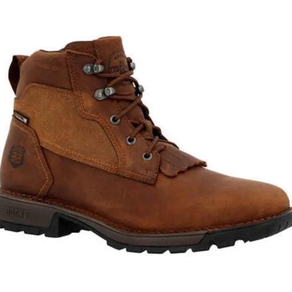 Rocky Men's Legacy 32 6" WP Slip Resist Western Lacer -- RKW0382