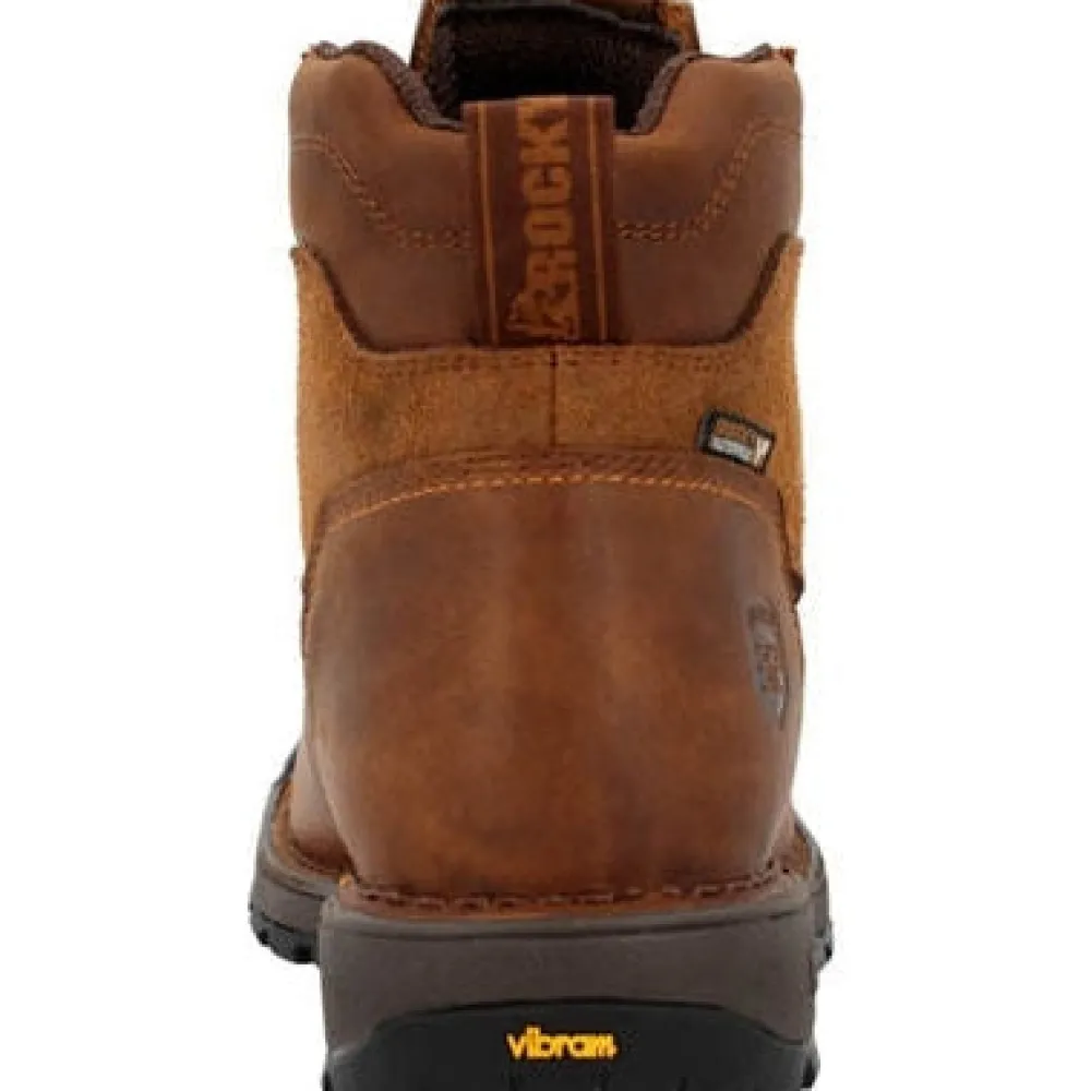 Rocky Men's Legacy 32 6" WP Slip Resist Western Lacer -- RKW0382