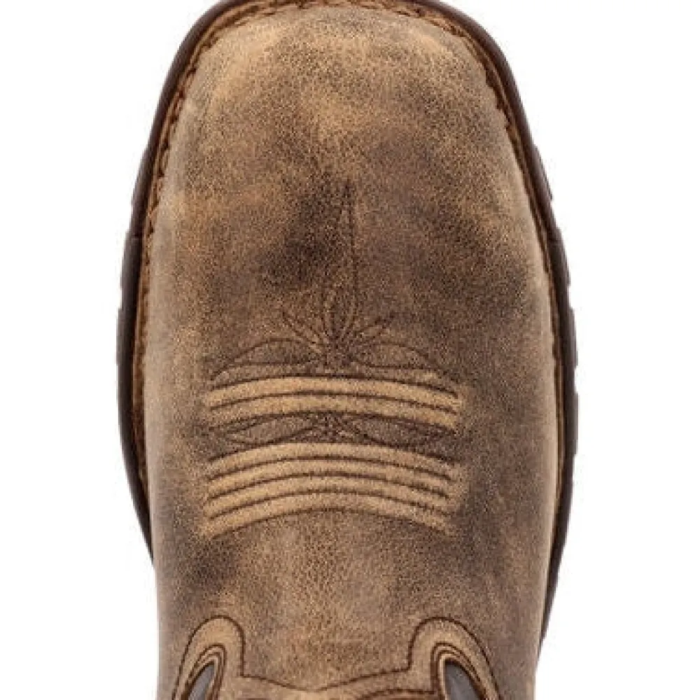 Rocky Men's Legacy 32 11" WP Western Pull On Work Boot RKW0389