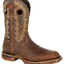 Rocky Men's Long Range 11" Comp Toe WP Western Boot -- RKW0303