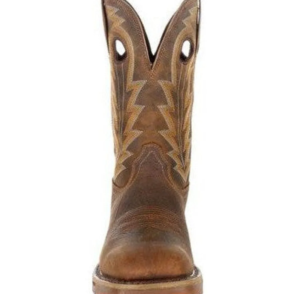 Rocky Men's Long Range 11" Comp Toe WP Western Boot -- RKW0303