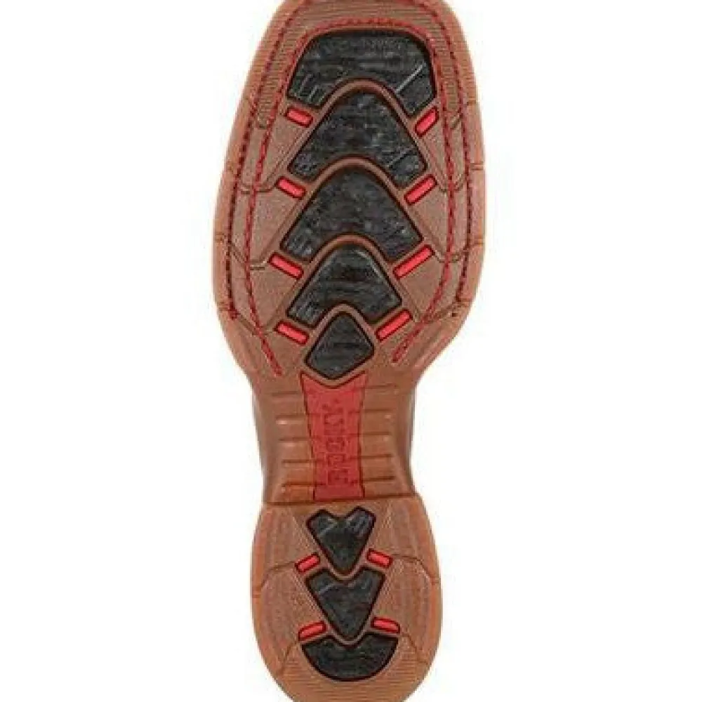 Rocky Men's Long Range 11" Comp Toe WP Western Boot -- RKW0303