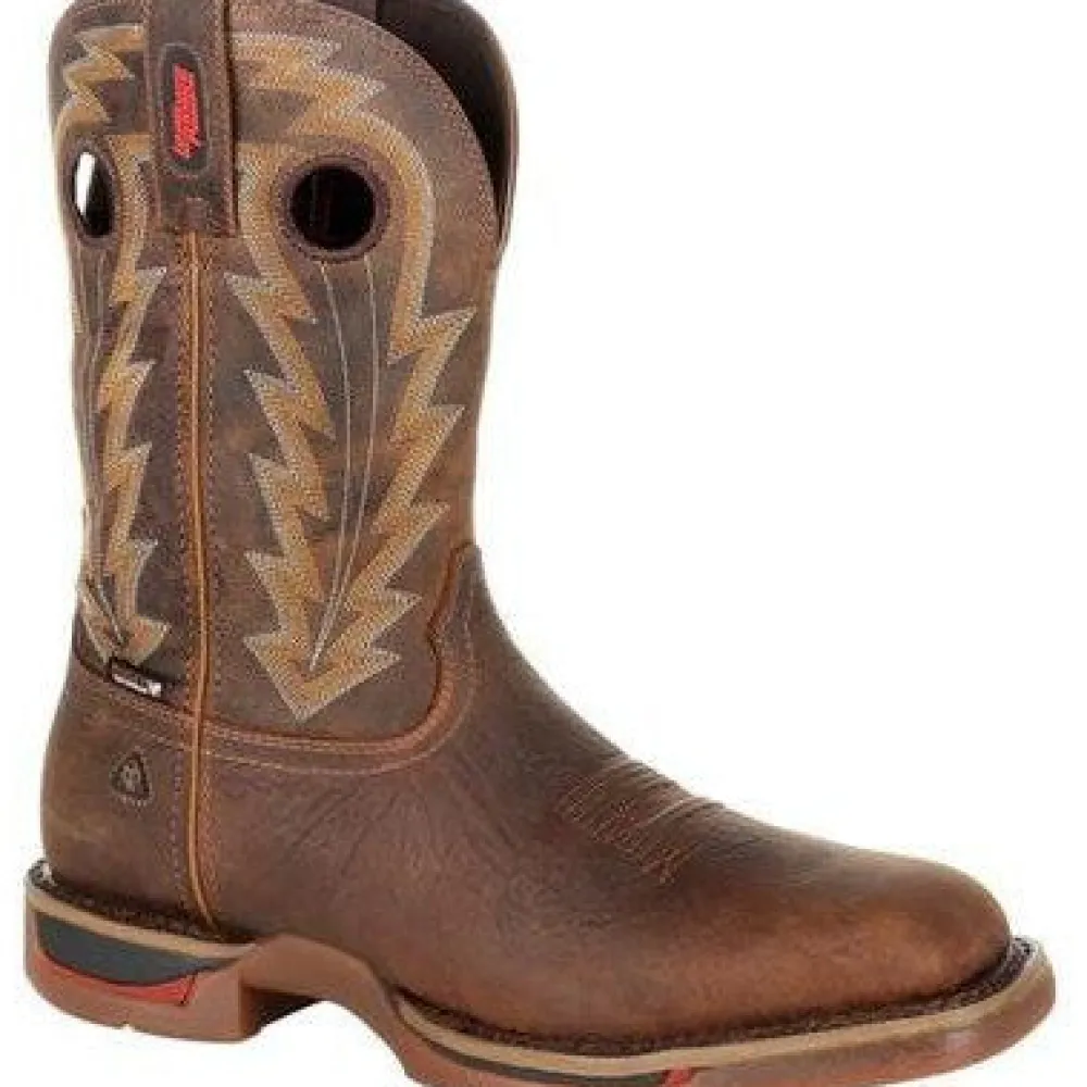 Rocky Men's Long Range 11" Square Toe WP Western Boot -- RKW0278