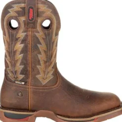 Rocky Men's Long Range 11" Square Toe WP Western Boot -- RKW0278