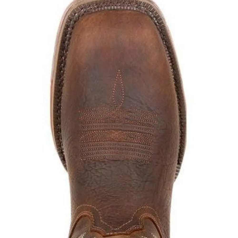 Rocky Men's Long Range 11" Square Toe WP Western Boot -- RKW0278