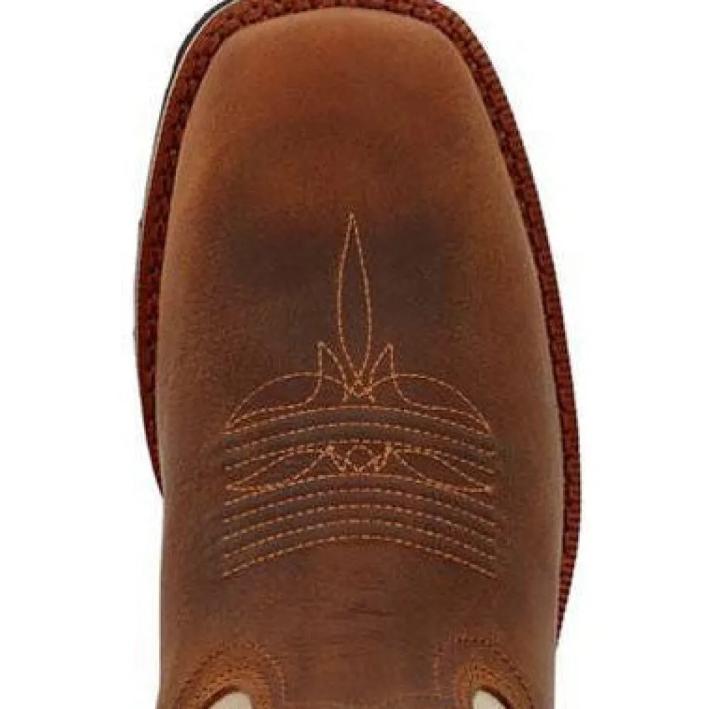 Rocky Men's Monocrepe 12" Soft Toe WP Western Classic Boot- - RKW0440