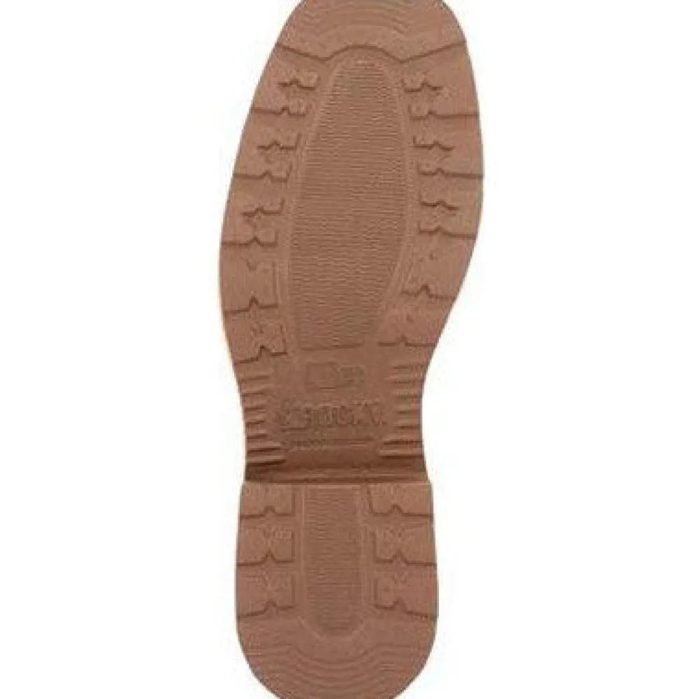 Rocky Men's Monocrepe 8" Square Toe WP Western Boot -Cognac- RKW0436