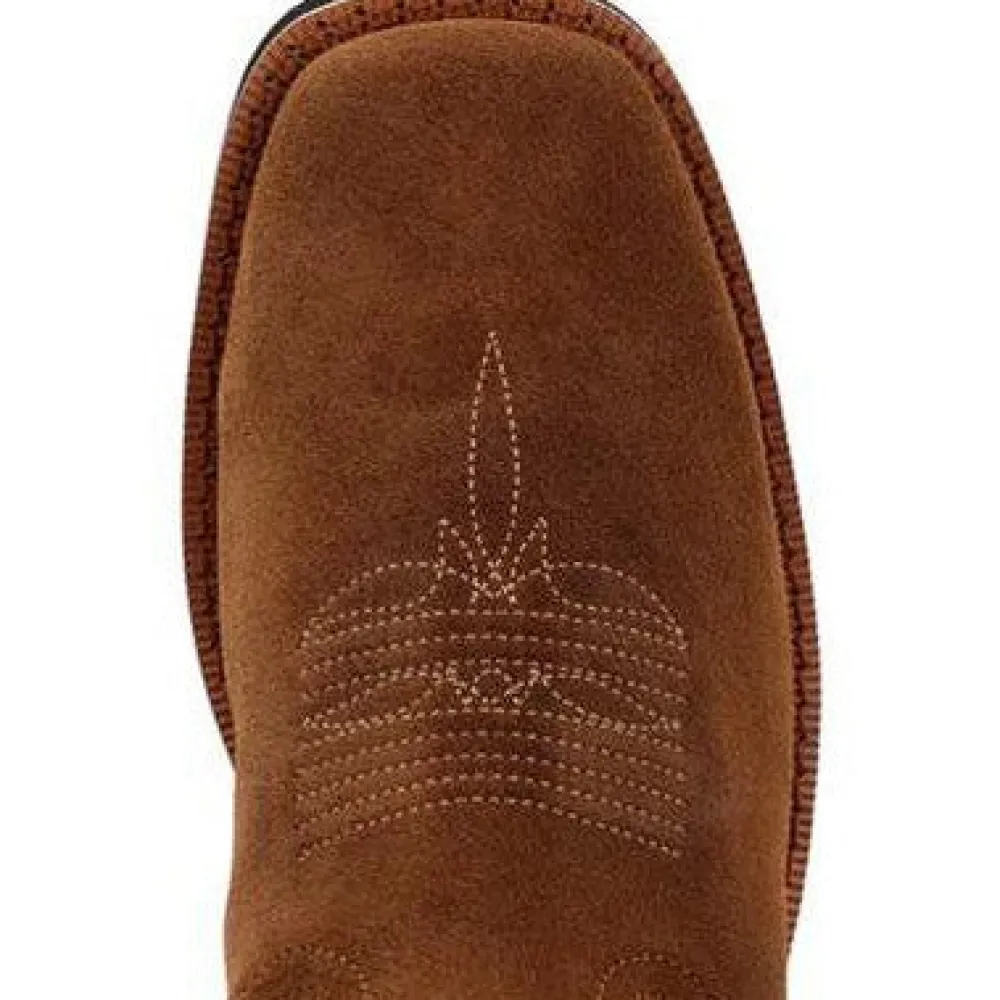 Rocky Men's Monocrepe 12" Square Toe WP Western Boot -Cabernet- RKW0432