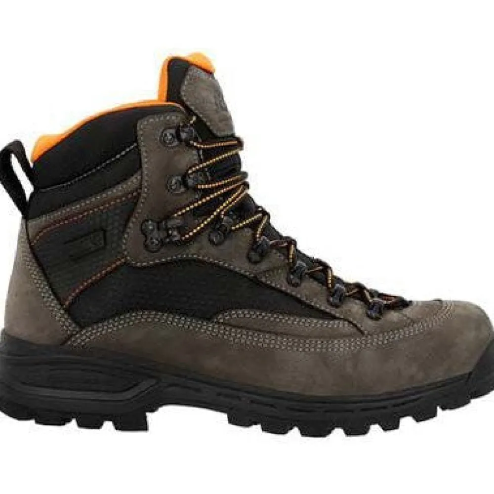 Women Rocky Men's Mtn Stalker Pro 6" Soft Toe WP Mountain Boot -Charcoal- RKS0644
