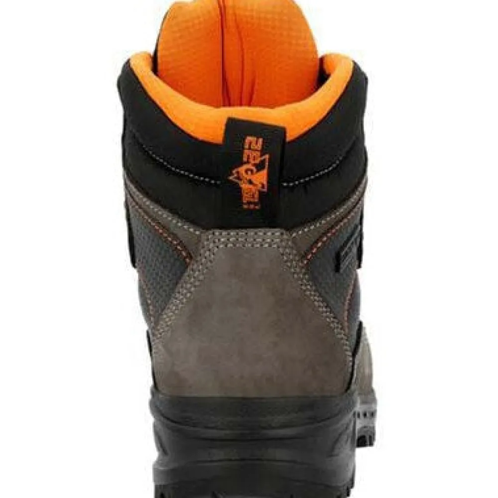 Women Rocky Men's Mtn Stalker Pro 6" Soft Toe WP Mountain Boot -Charcoal- RKS0644