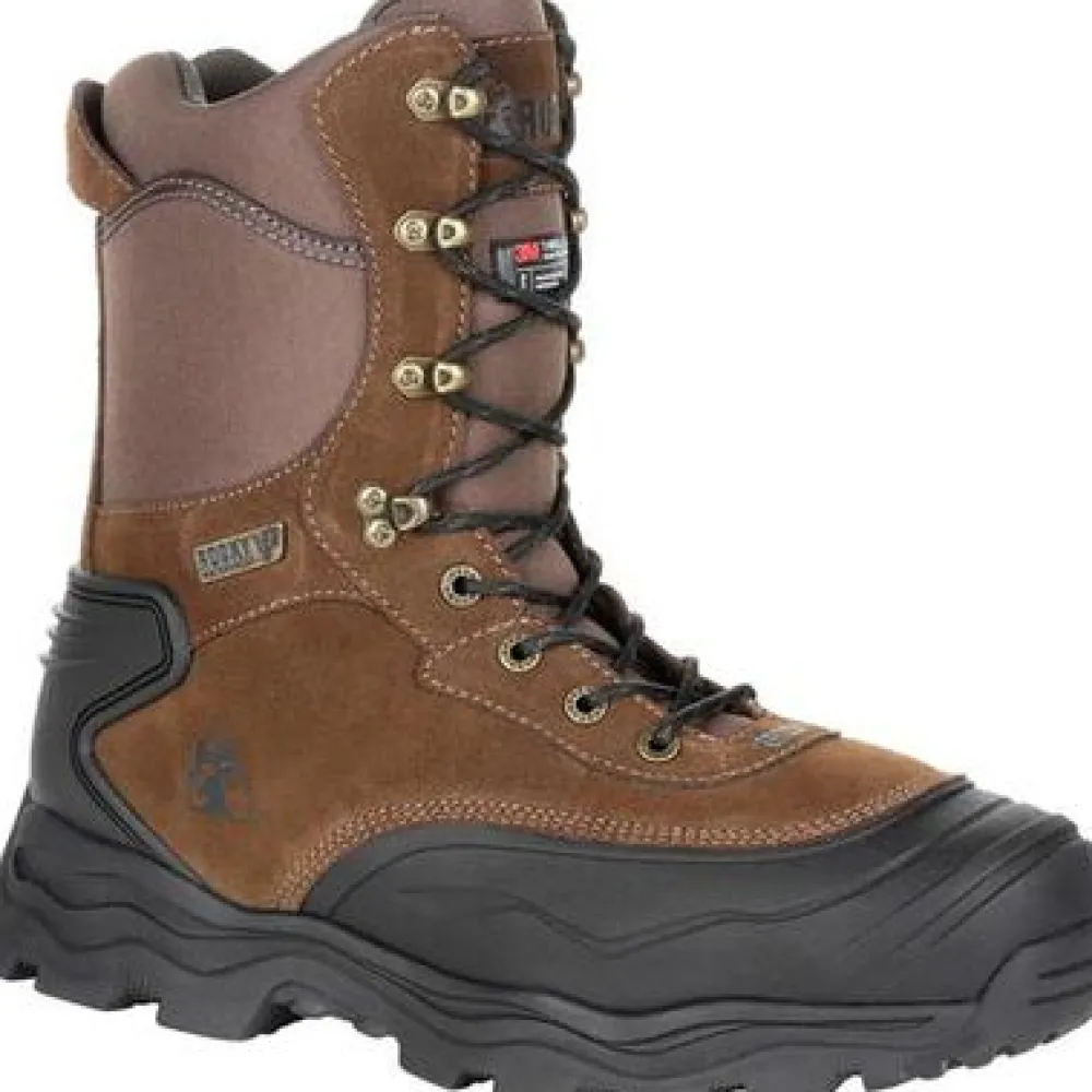 Rocky Men's Multi-Trax 8" Soft Toe WP 800G Ins Outdoor Boot- - RKS0417