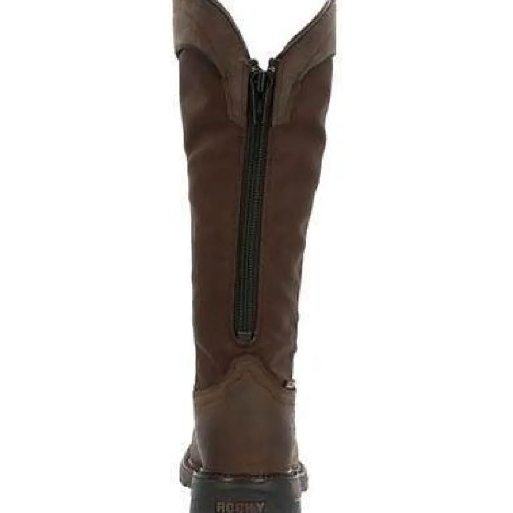 Rocky Men's Original Ride FLX 16" Comp Toe WP Snake Boot- - RKW0347