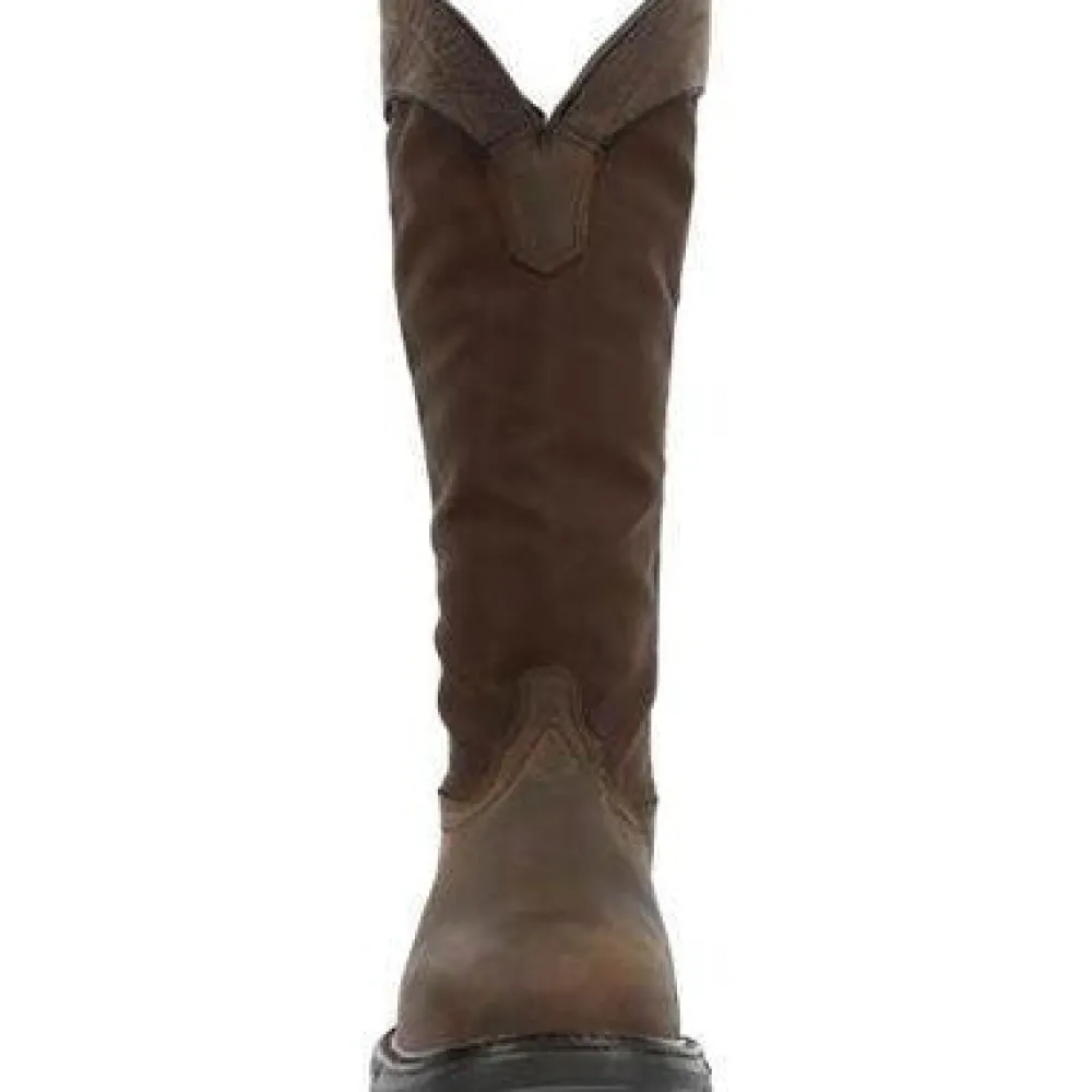 Rocky Men's Original Ride FLX 16" Comp Toe WP Snake Boot- - RKW0347