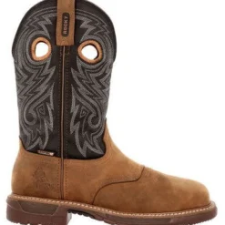 Rocky Men's Original Ride 11" Comp Toe WP Western Work Boot -- RKW0391