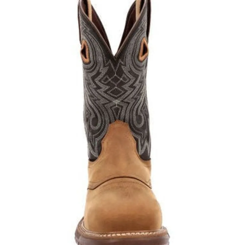 Rocky Men's Original Ride 11" Comp Toe WP Western Work Boot -- RKW0391