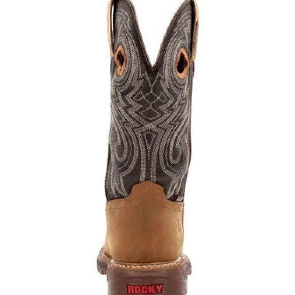 Rocky Men's Original Ride 11" Comp Toe WP Western Work Boot -- RKW0391