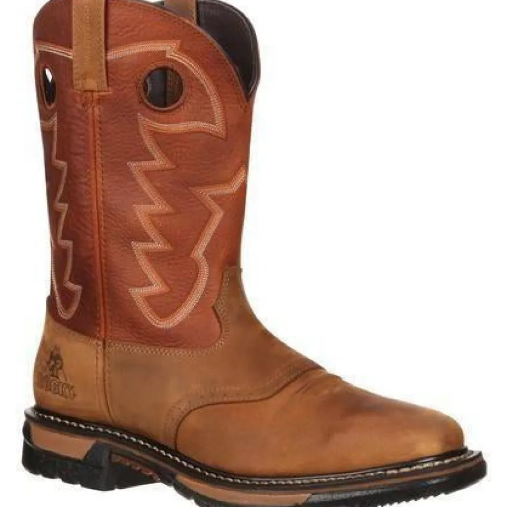 Rocky Men's Original Ride Waterproof Western Boot - - RKYW039
