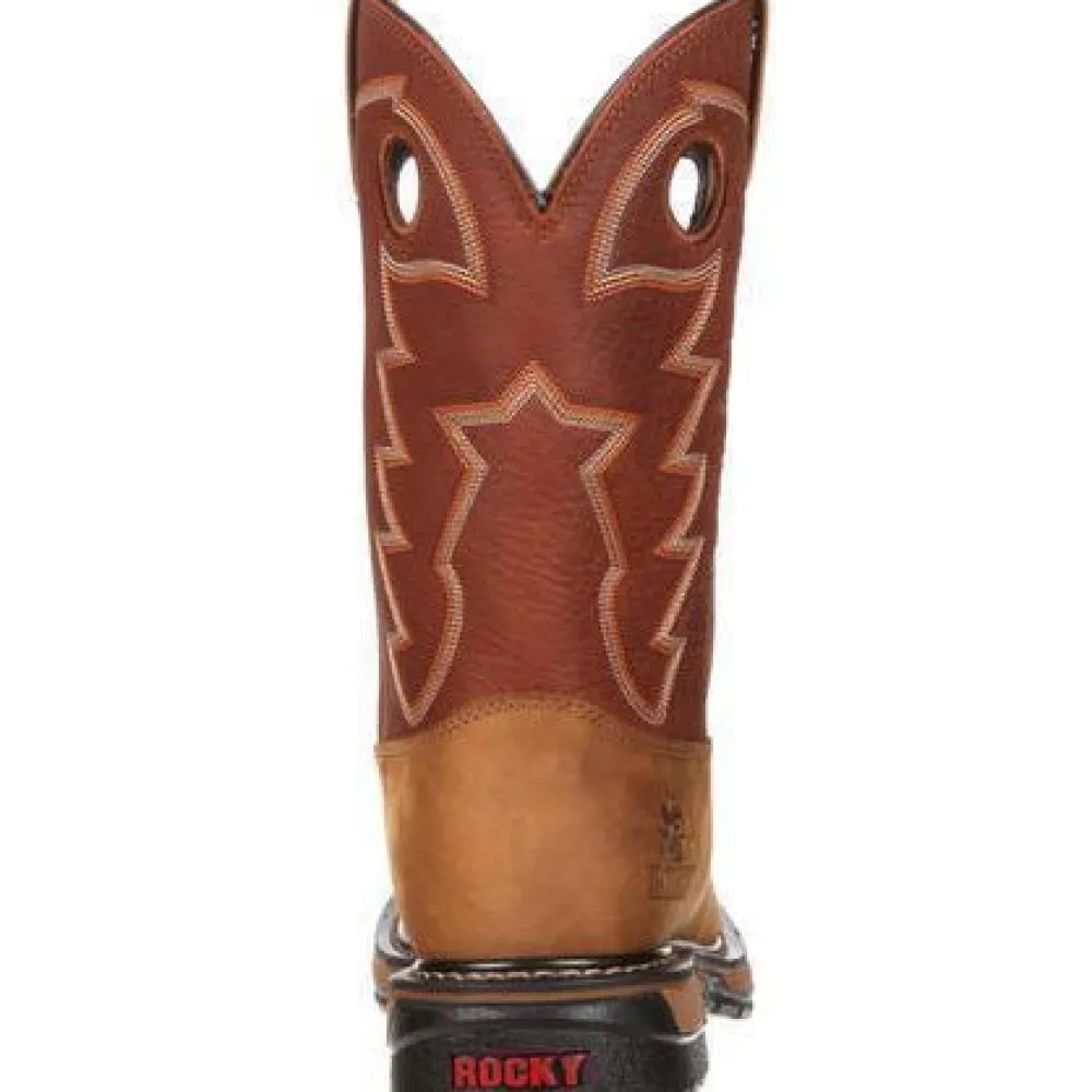 Rocky Men's Original Ride Waterproof Western Boot - - RKYW039