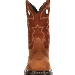 Rocky Men's Original Ride Steel Toe WP Western Boot- - RKYW041