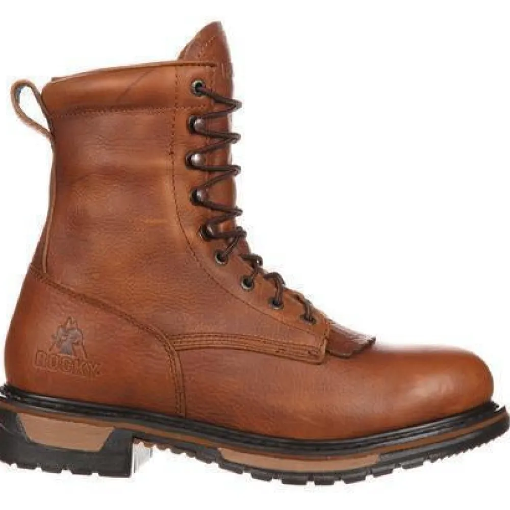 Rocky Men's Original Ride Lacer 9" WP Western Boot - - FQ0002723