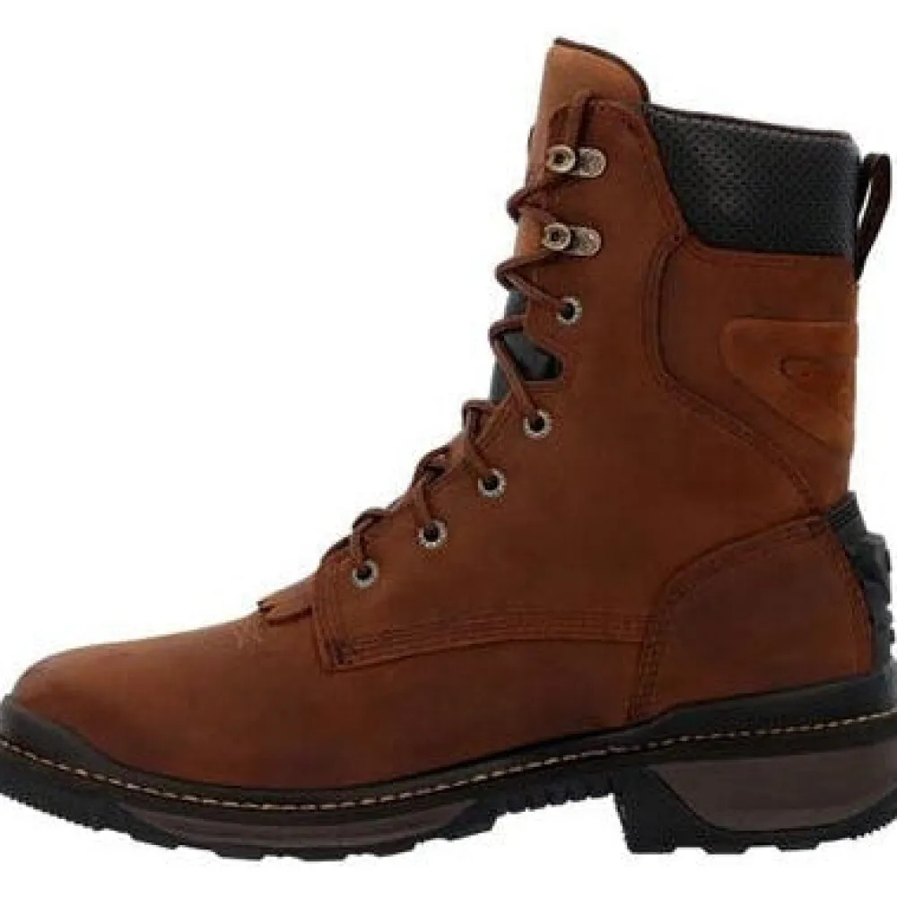 Rocky Men's Rams Horn 9" Comp Toe WP Western Work Boot -- RKW0407