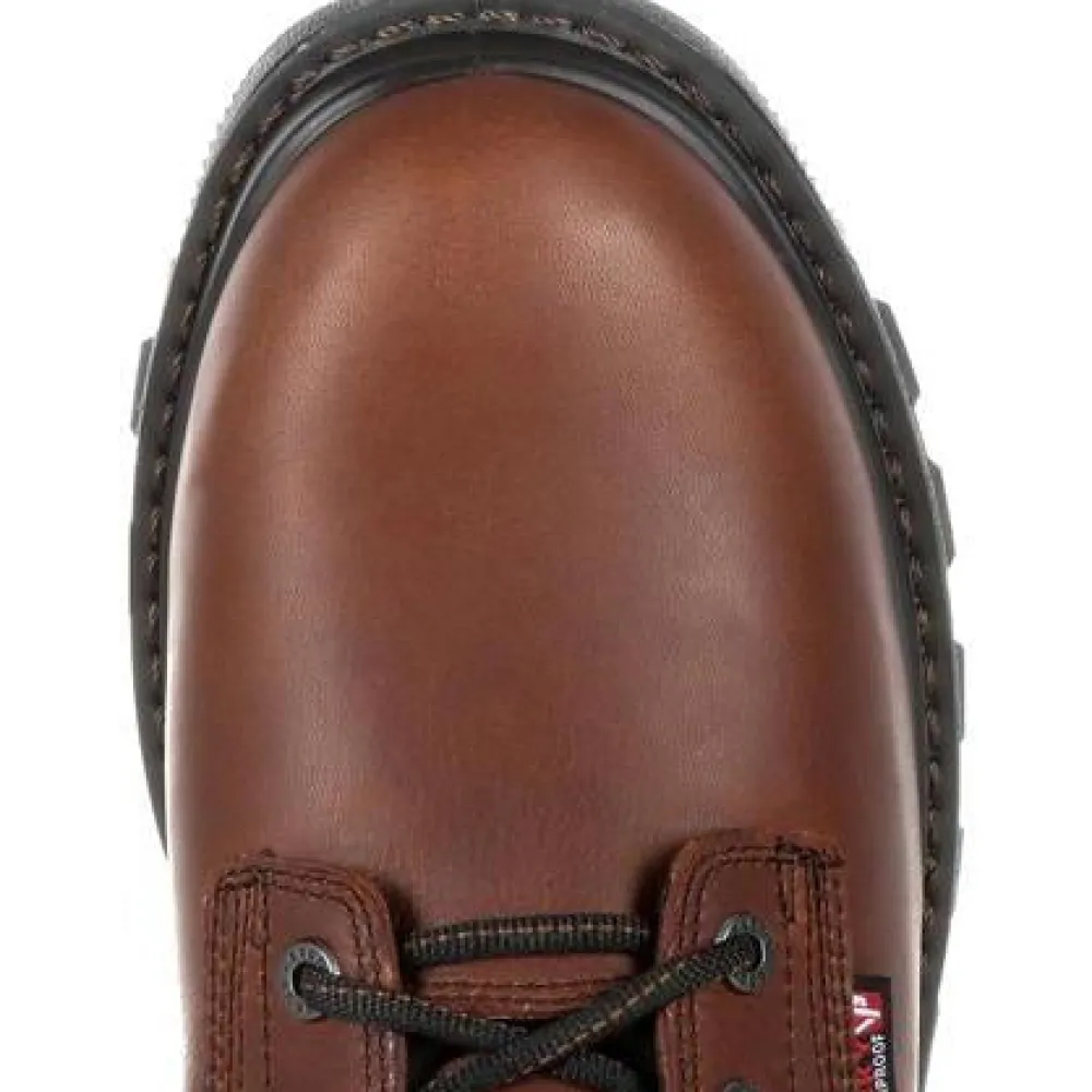 Rocky Men's Rams Horn 8" Comp Toe WP Ins Work Boot - - RKK0284