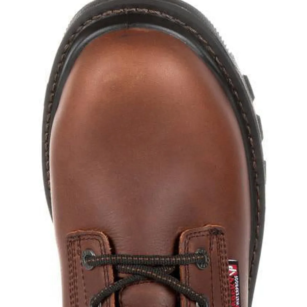 Rocky Men's Rams Horn 6" WP Work Boot - - RKK0259
