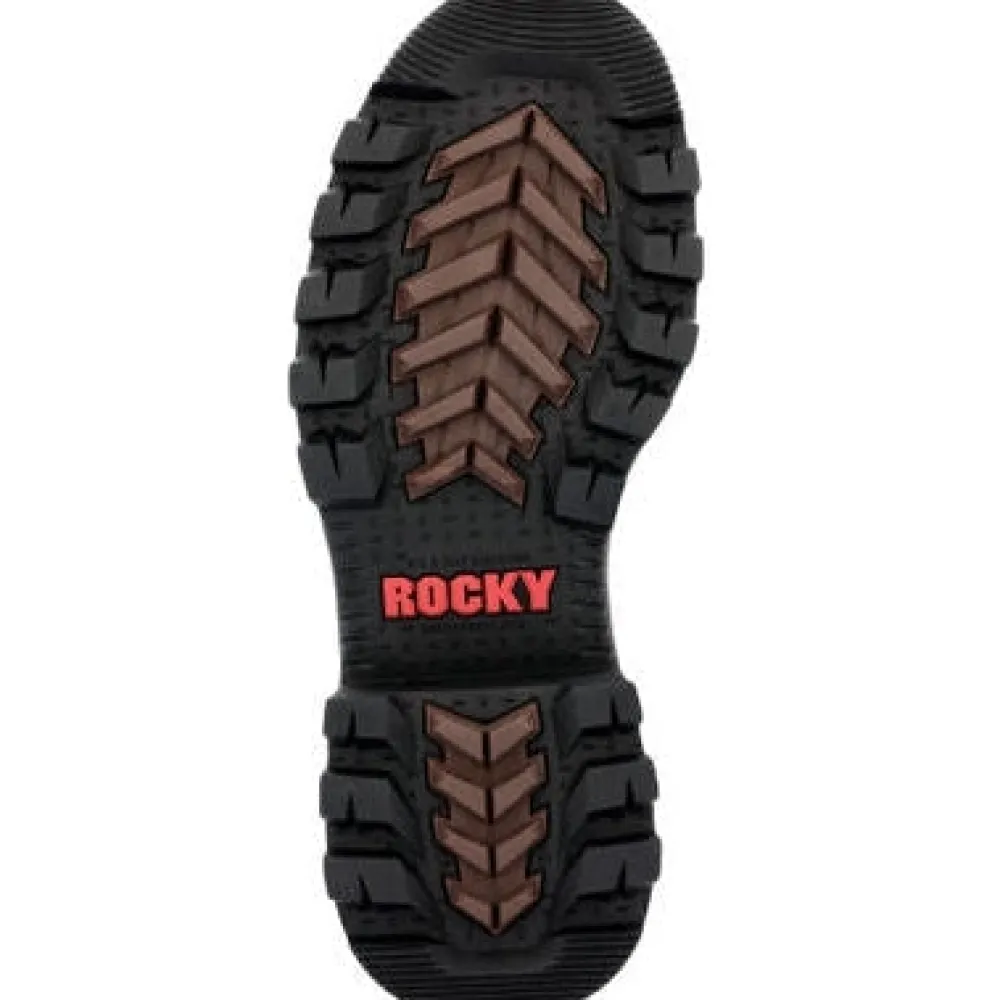 Women Rocky Men's Rams Horn Logger 9" WP 400G Comp Toe Work Boot RKK0396