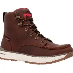 Women Rocky Men's Rebound Wedge 6" Comp Toe WP Work Boot -- RKK0435