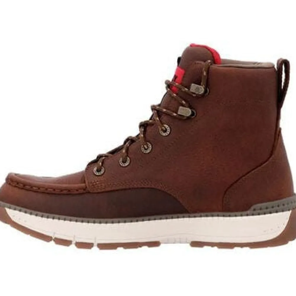 Women Rocky Men's Rebound Wedge 6" Comp Toe WP Work Boot -- RKK0435