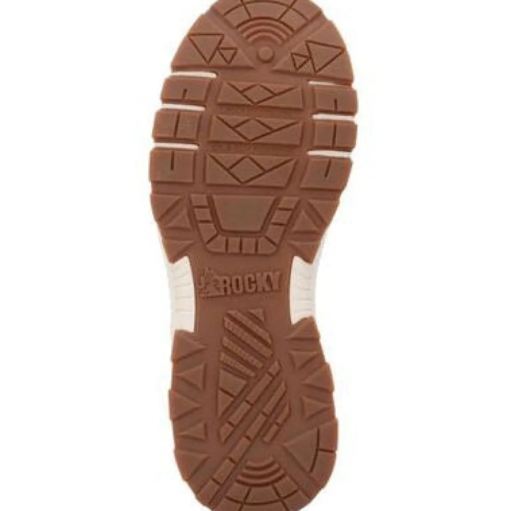 Women Rocky Men's Rebound Wedge 6" Comp Toe WP Work Boot -- RKK0435