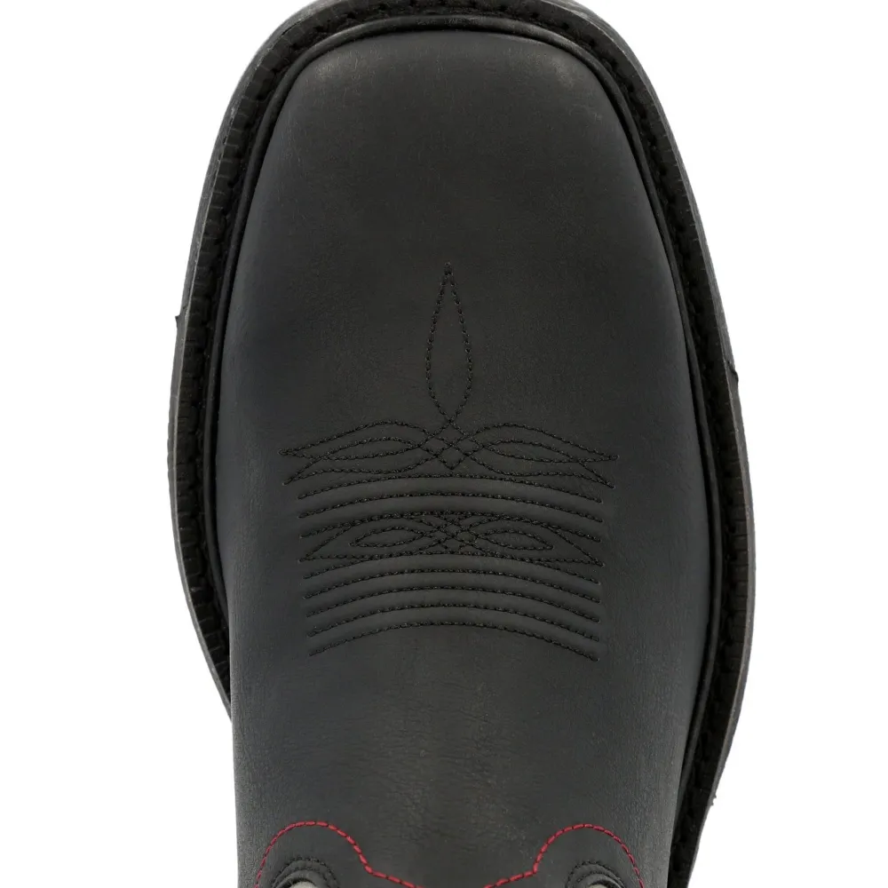 Rocky Men's Red Line 11" Square Toe Western Work Boot- - RKD0088
