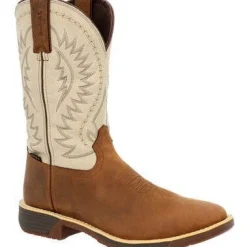 Rocky Men's Rugged Trail 11" Square Toe WP Western Boot -- RKW0366